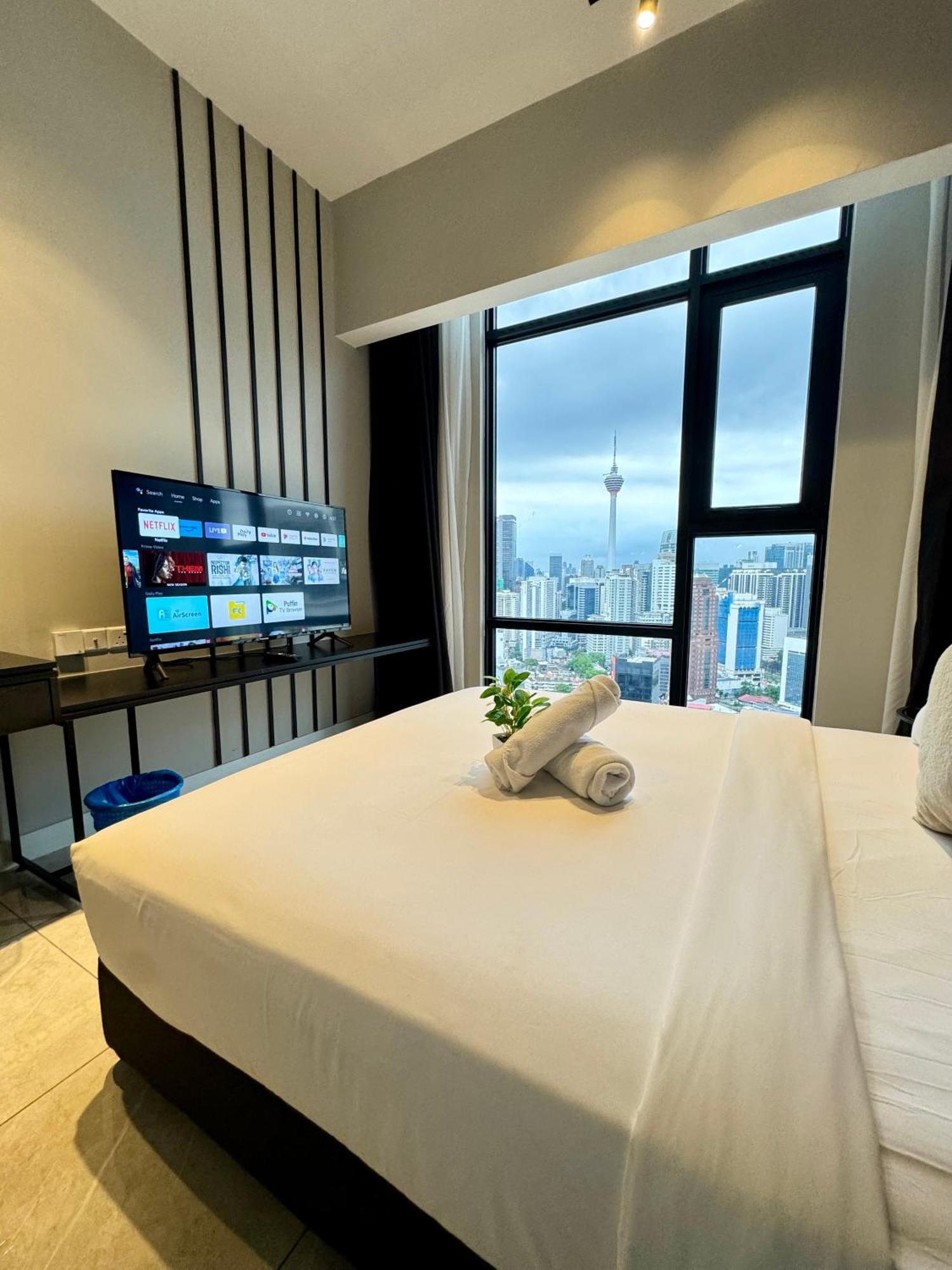 쿠알라룸푸르 Axon Infinity Pool Kl 아파트 외부 사진